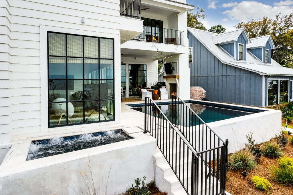 Handrail Installation by Pinnacle Pool Service