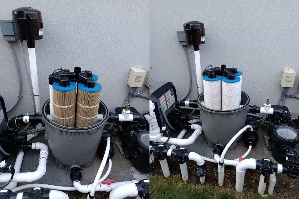 Filter Cleaning by Pinnacle Pools and Spas