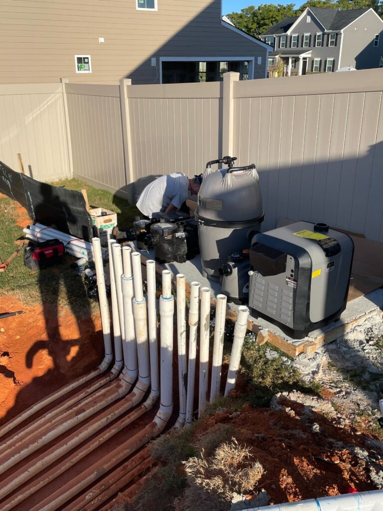 Pool plumbing Repair by Pinnacle Pool Service